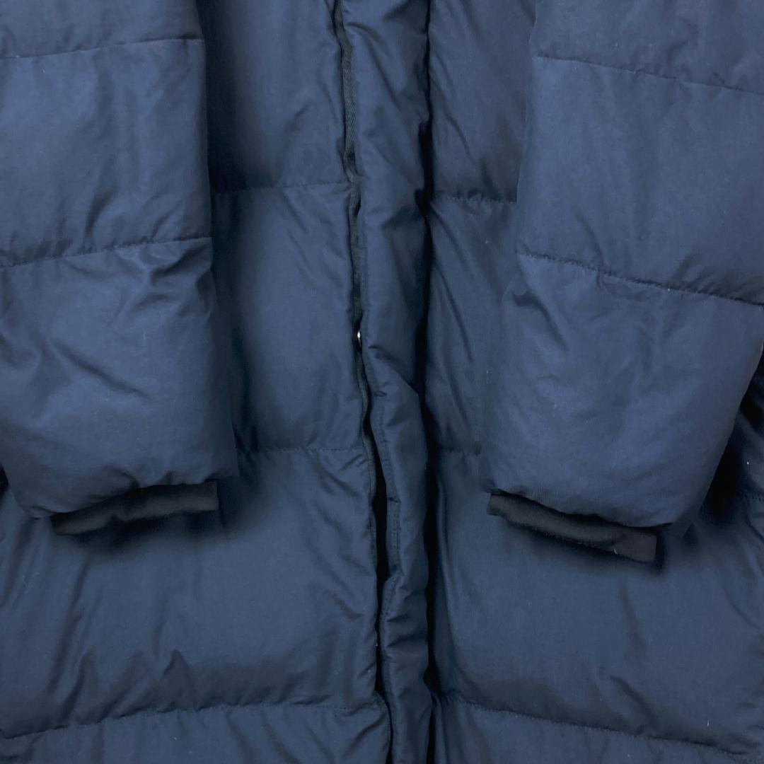 美品　アディダス　ベンチコート　ロング丈スリーストライプス　黒　100　280