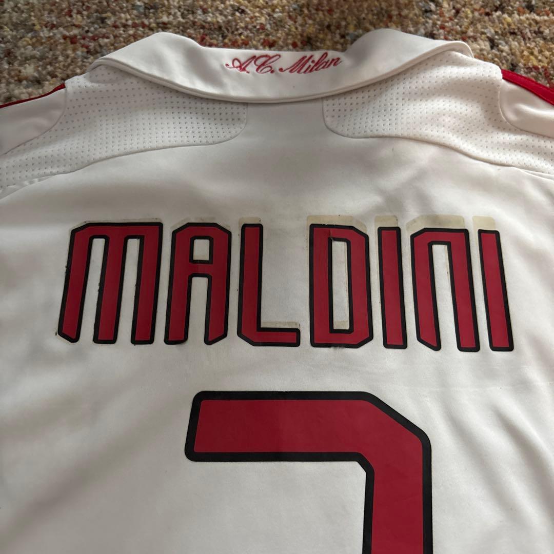 【正規】07/08　ミラン　マルディーニ　サッカー　ユニフォーム　00s 90s