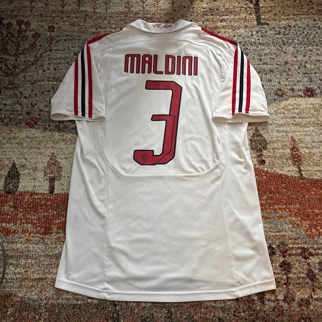 【正規】07/08　ミラン　マルディーニ　サッカー　ユニフォーム　00s 90s