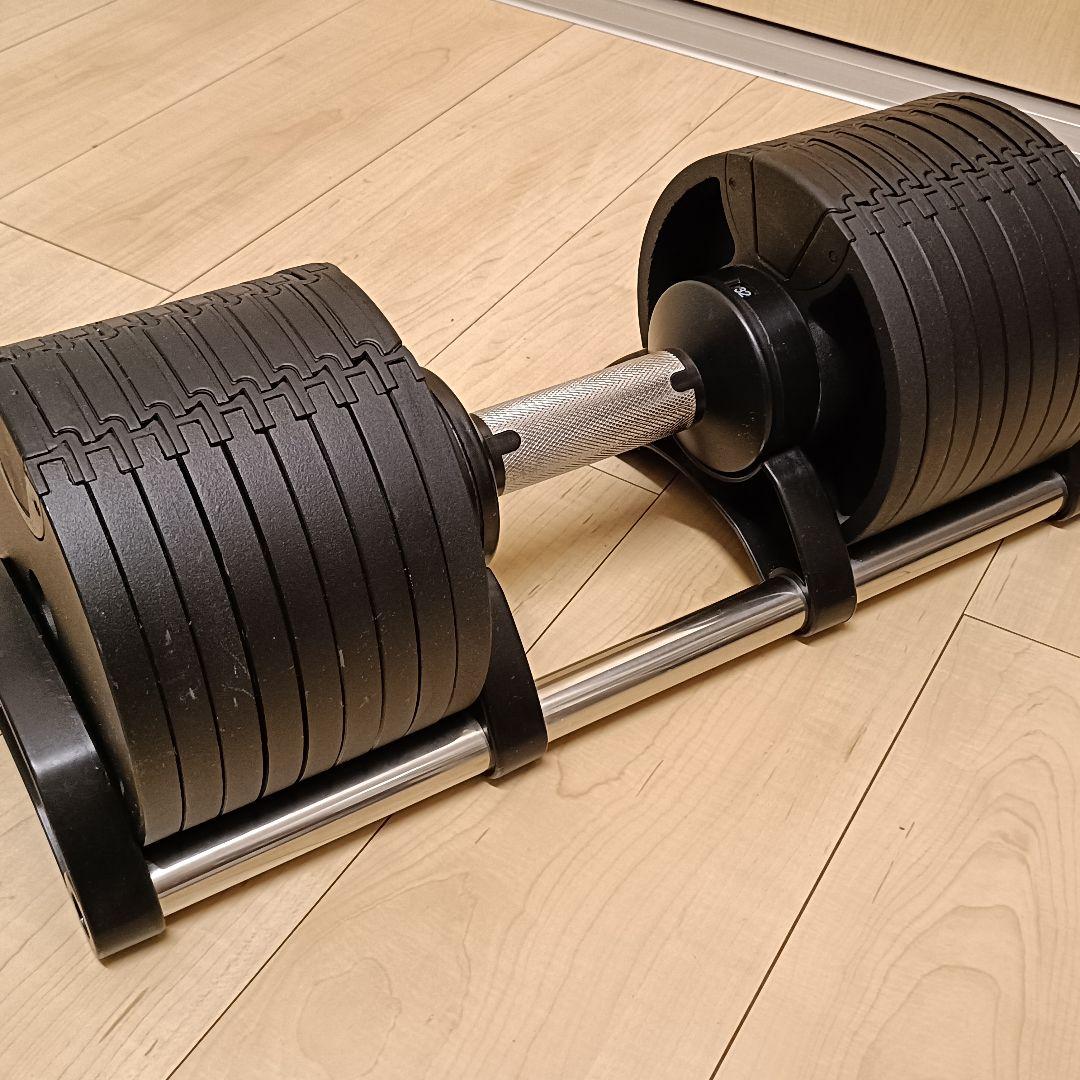 可変式ダンベル ブラック 32kg 1個