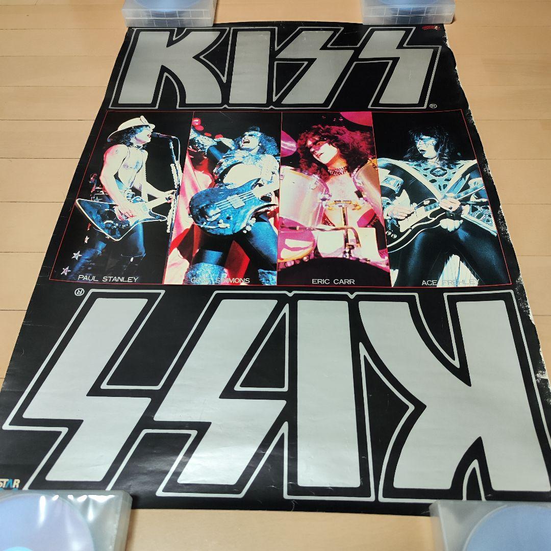 激レア!KISS 1980　ポスター♪当時物　非売品※※※ジャンク※※※