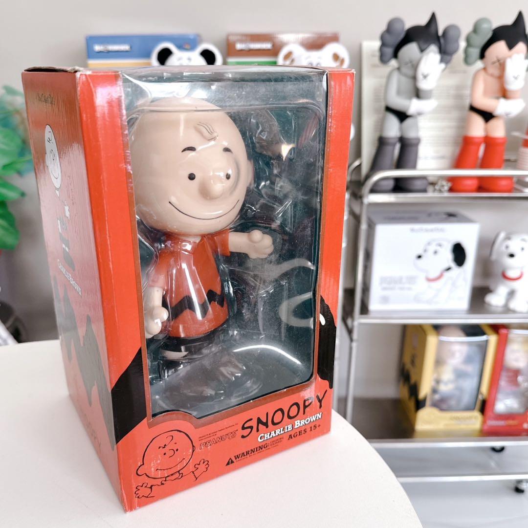18cm big サイズ チャーリーブラウン フィギュア レトロ 海外買い付け