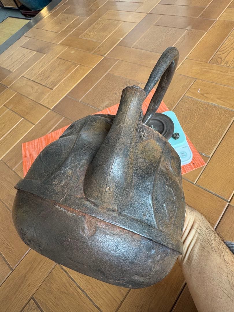 鉄瓶 高さ26cm 水漏れなし