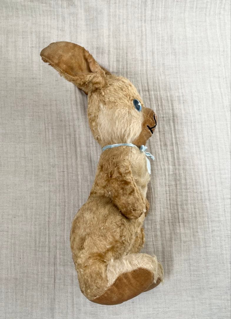 アンティークヴィンテージ英国製うさぎバニーぬいぐるみテディベア ドール