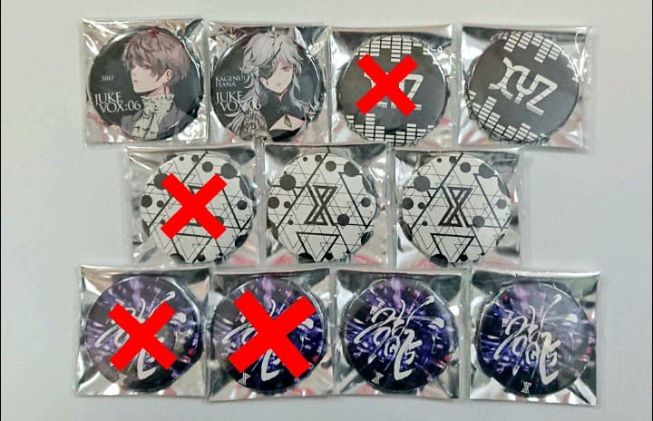 ひきフェス 缶バッジ セット