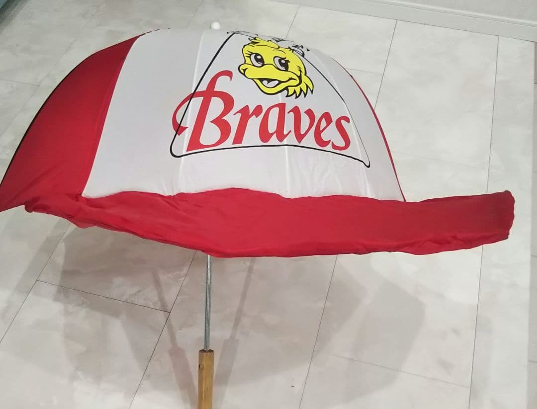 阪急ブレーブス 帽子形 傘 ブレービー（オリックスバファローズ）