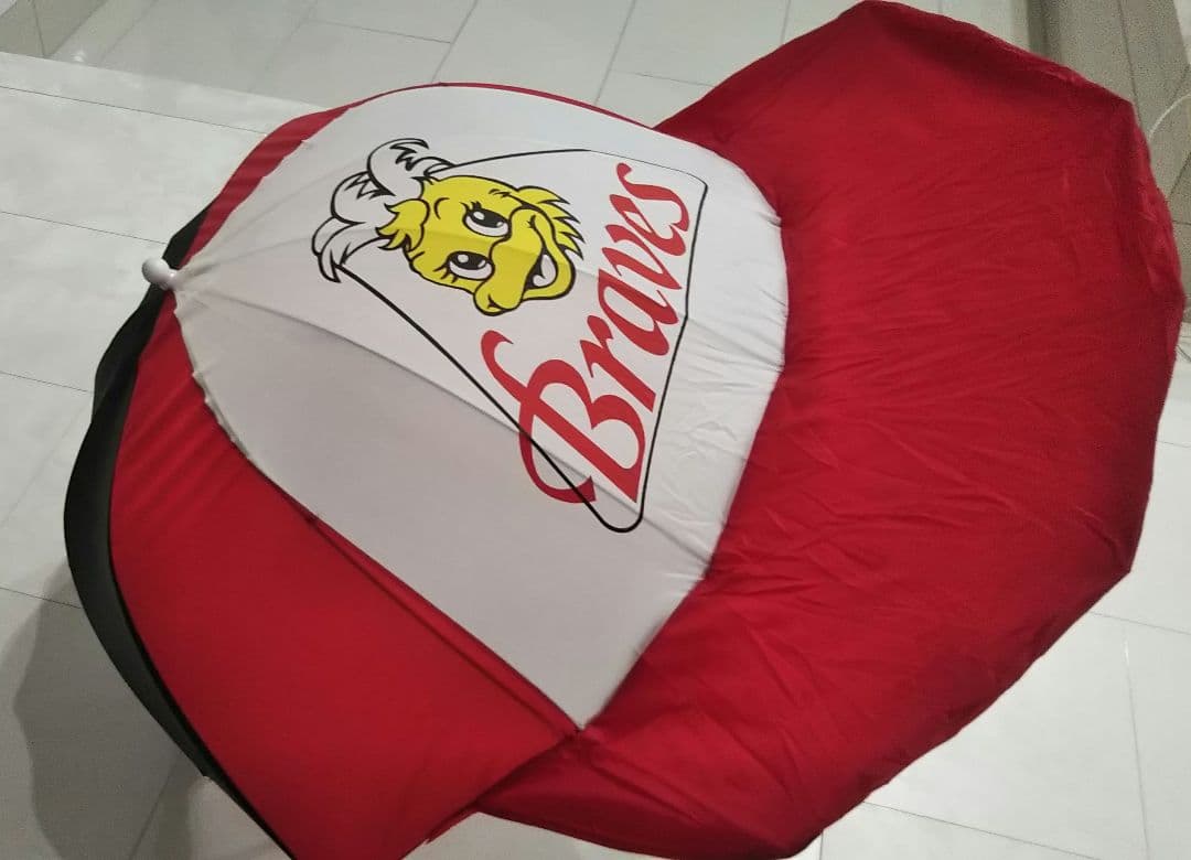 阪急ブレーブス 帽子形 傘 ブレービー（オリックスバファローズ）