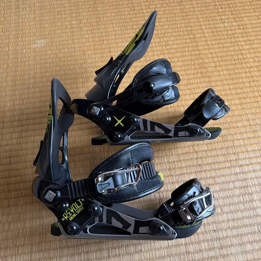 RIDE ビンディング REVOLT Mサイズ ！初中級者に！軽量アルミ製