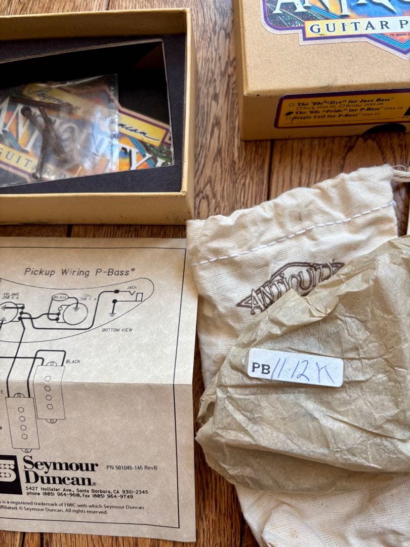 ベース Seymour Duncan Antiquity II Pride P-Bass