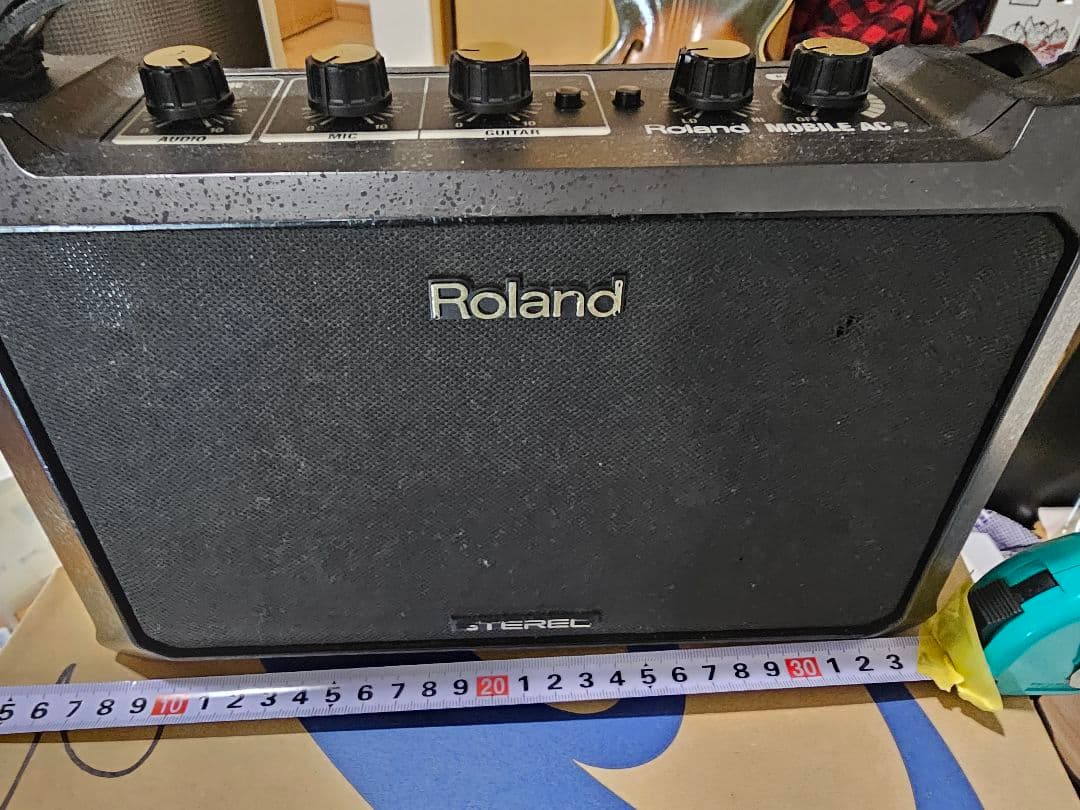 Roland☆モバイルアンプAC☆エレアコ・マイク☆中古