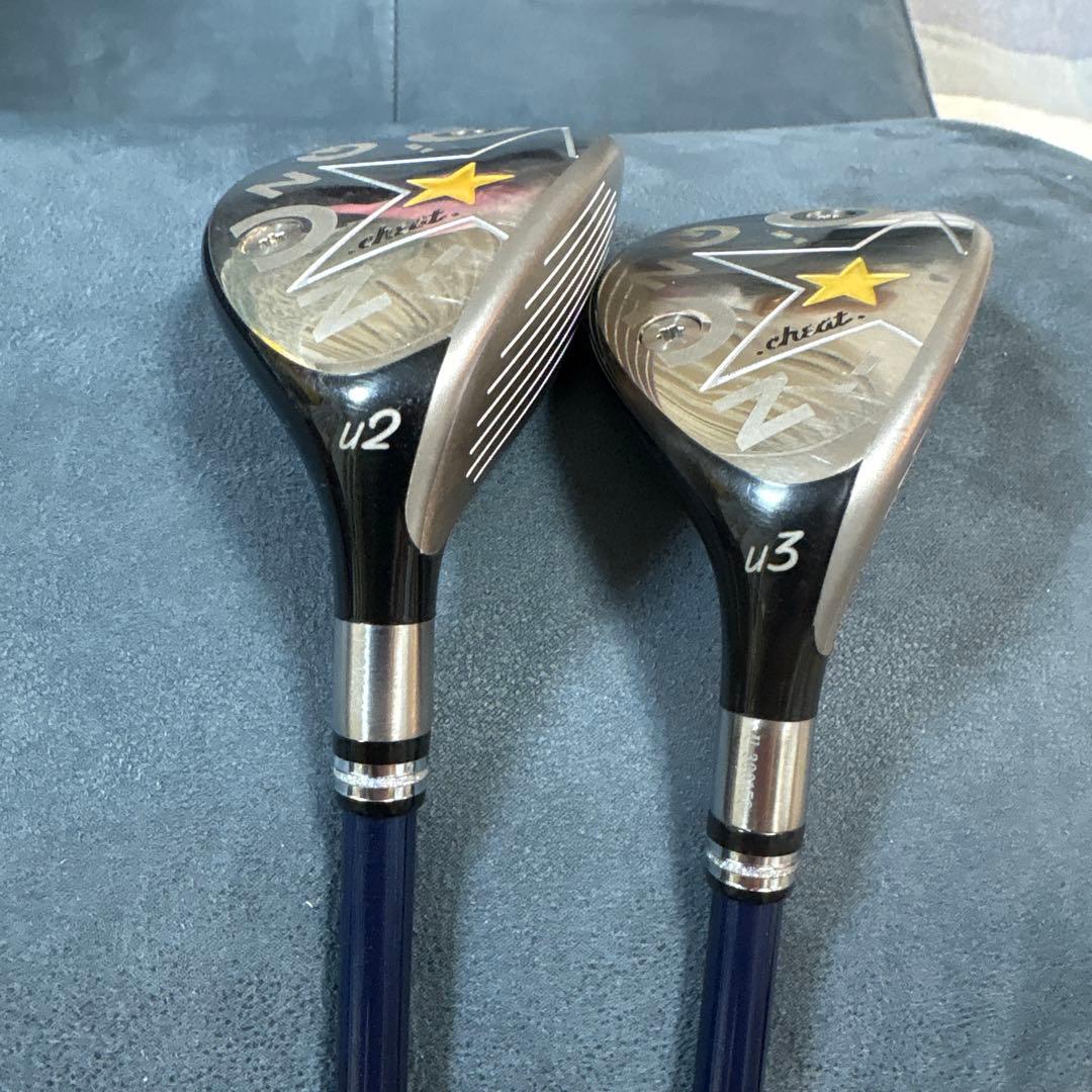 ginnico ジニコ ユーティリティ 2本セット　HY-75/HY-85