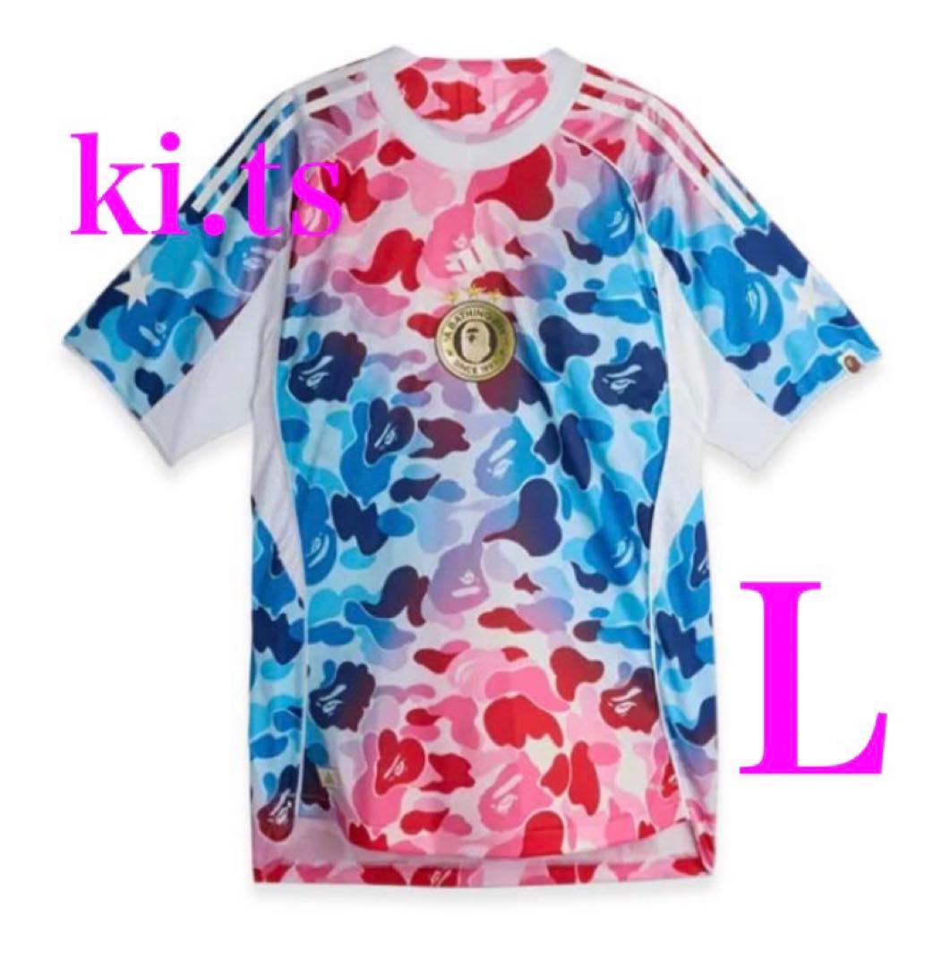 adidas×A BATHING BAPE Shock Blue Jersey