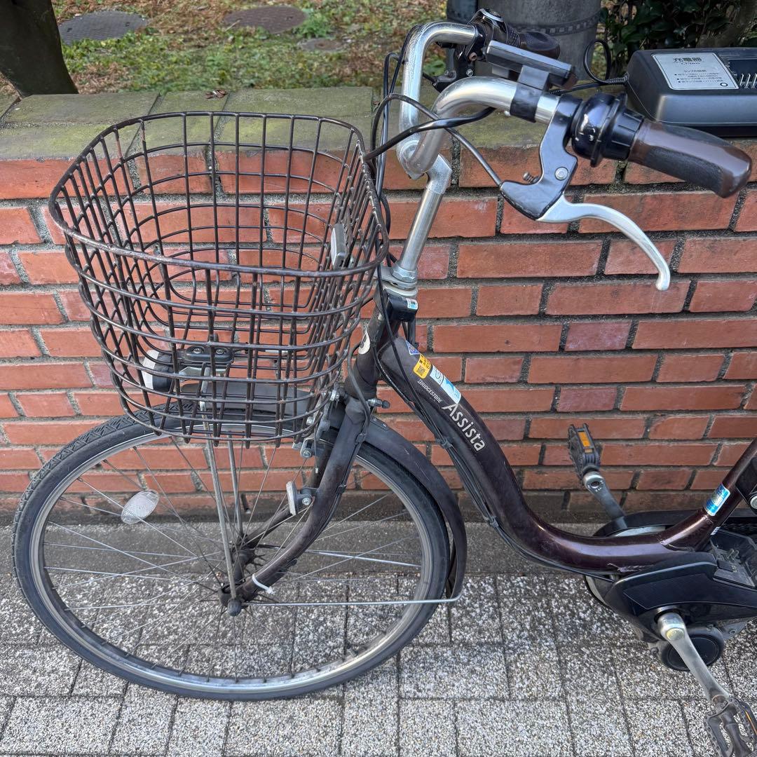 【直接引取】【メンテナンス前提現状品】電動自転車 ブリヂストン アシスタ