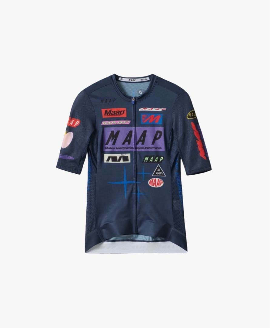  サイクルジャージ ネイビー　レディース XSサイズ