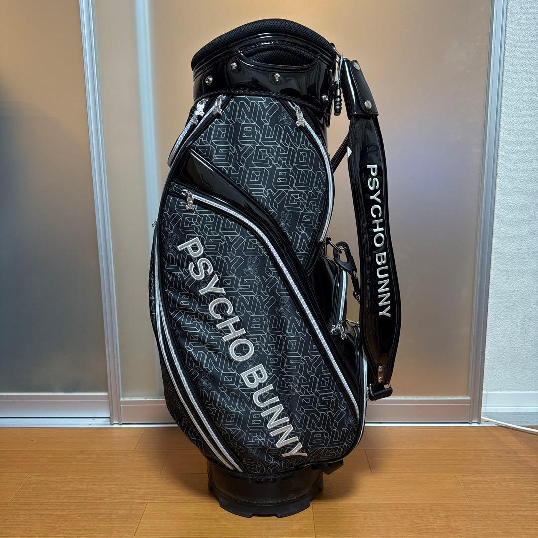 PSYCHO BUNNY キャディバッグ ブラック