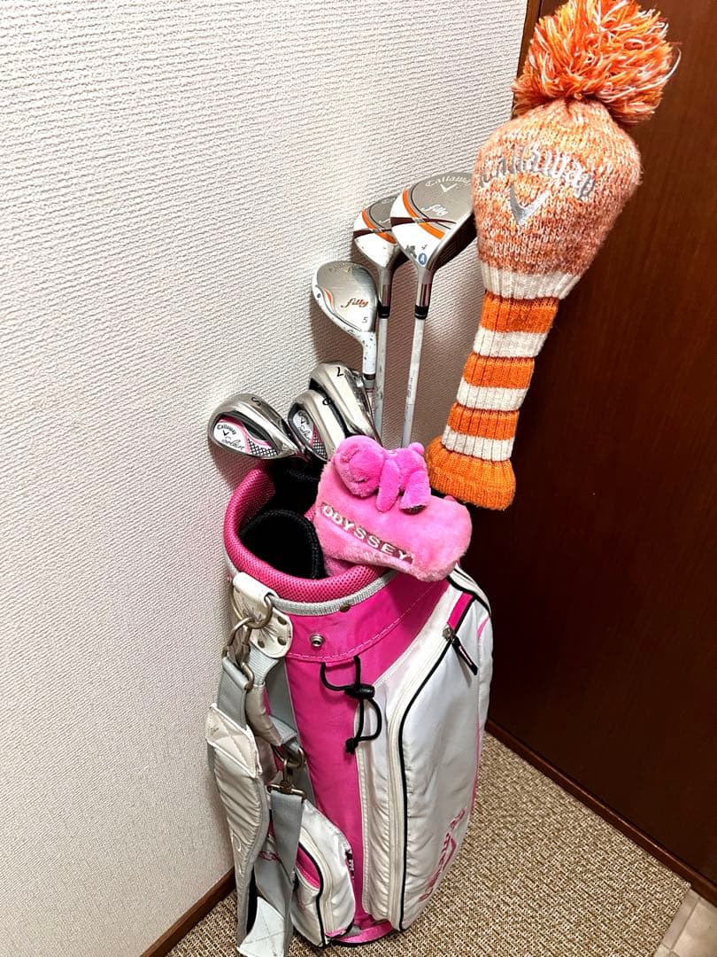 ■Callaway フィリーとソレイル　レディースクラブセット　キャディバッグ