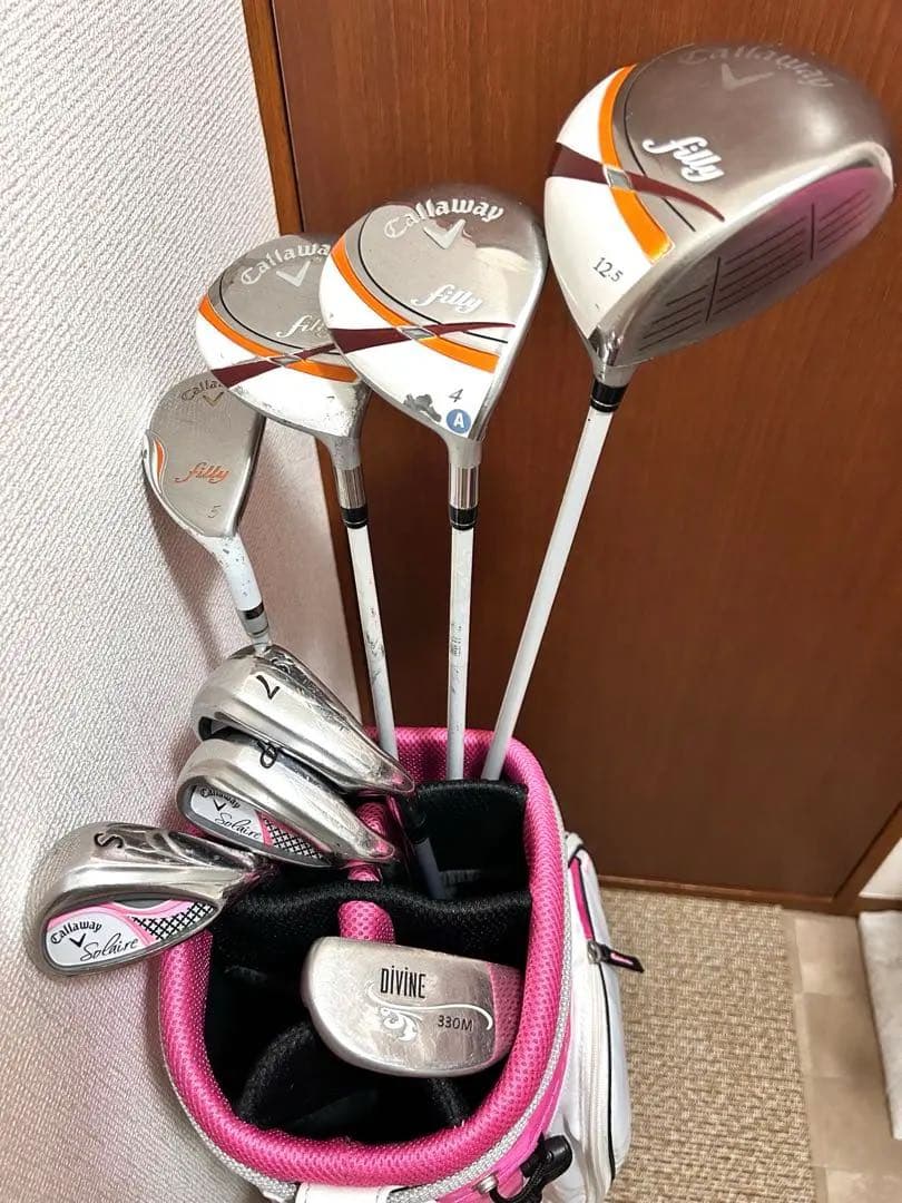 ■Callaway フィリーとソレイル　レディースクラブセット　キャディバッグ