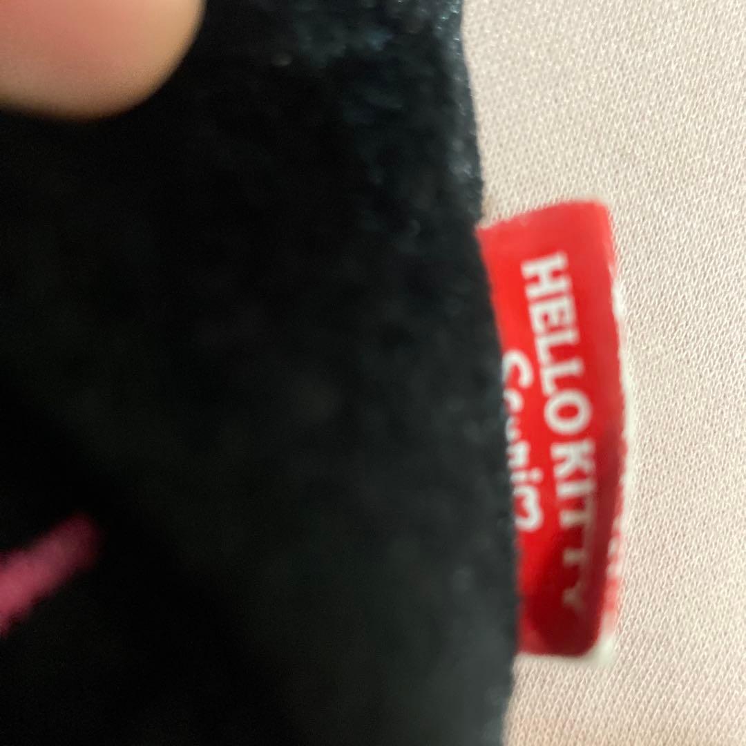 キティちゃん根付けストラップ、指人形、ミニバック