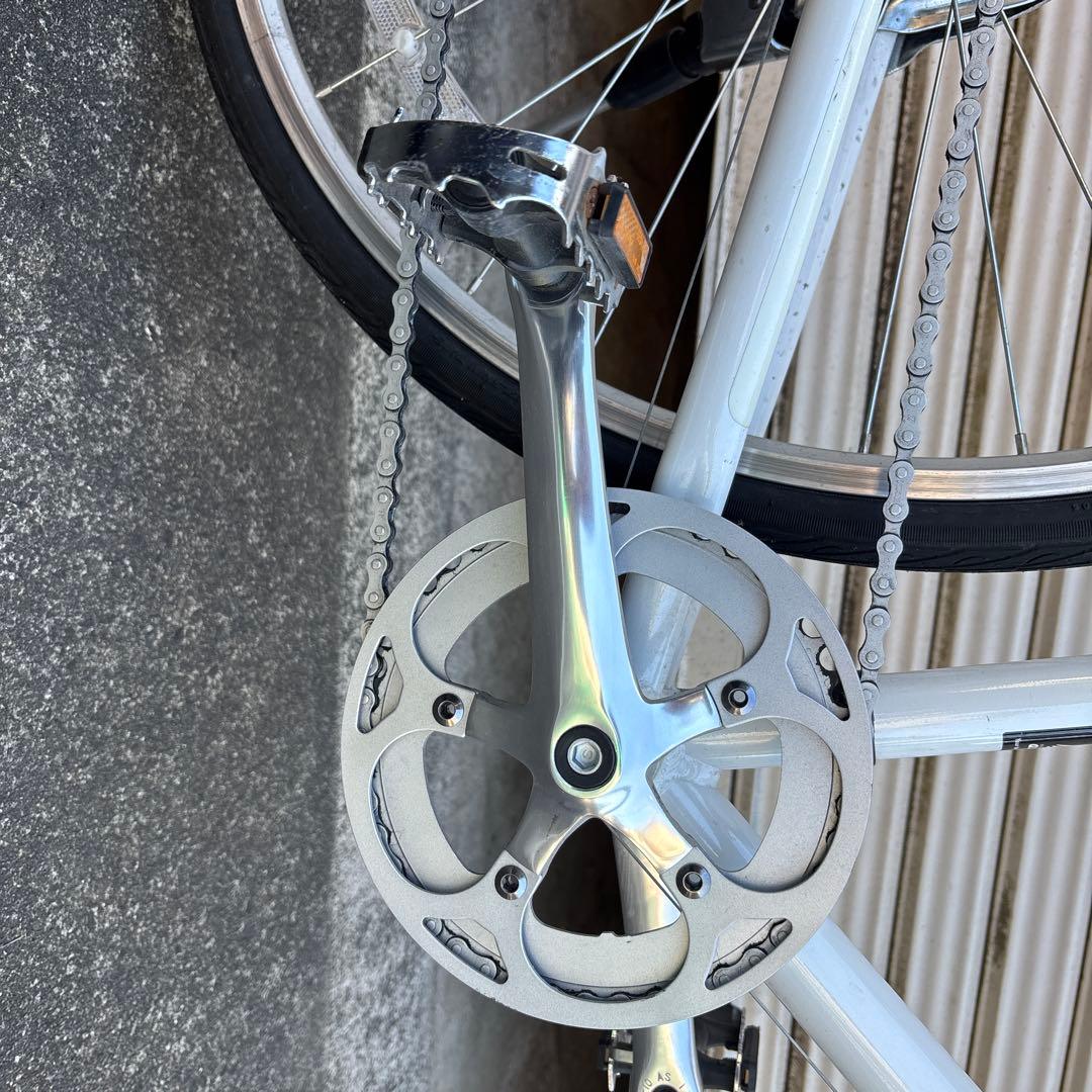 ウィークエンドバイク　ホワイト　27インチ　美品