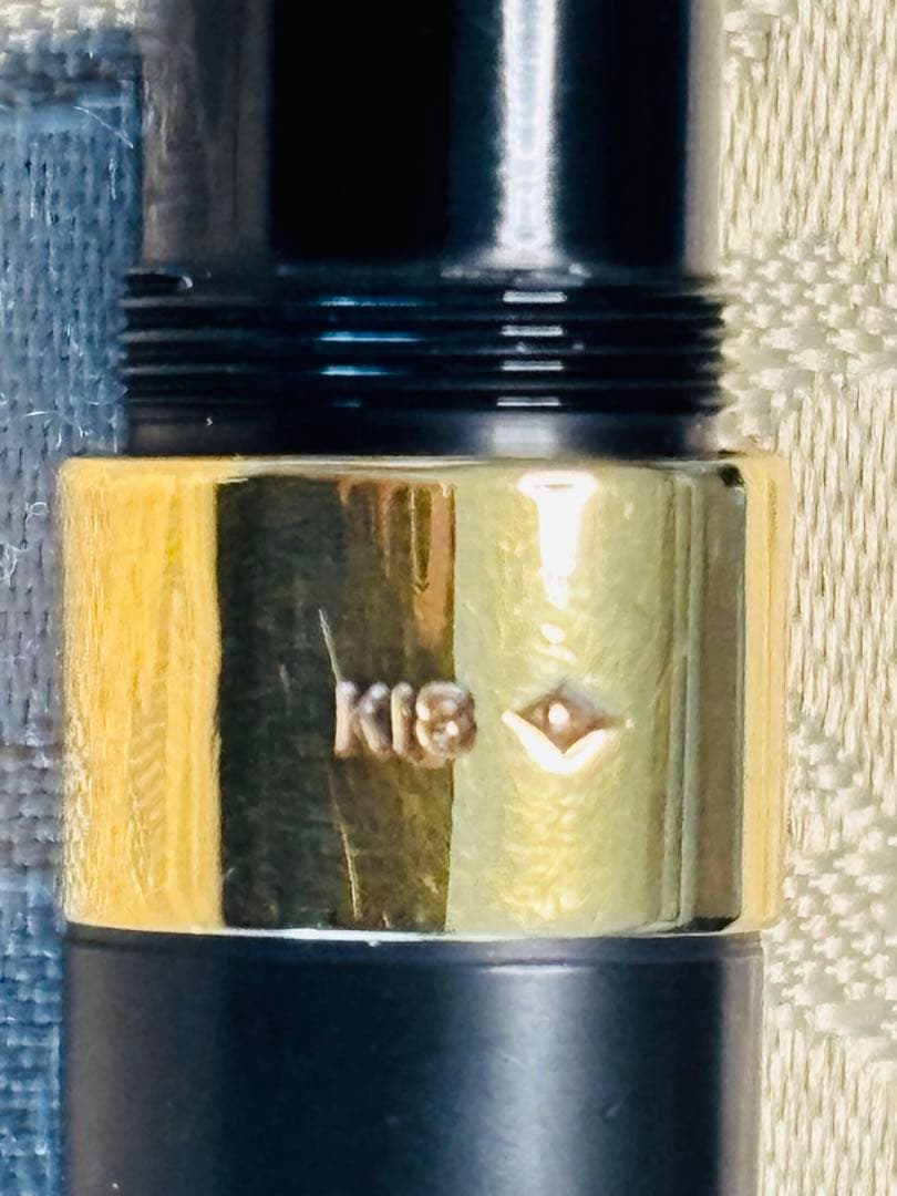 と*ー様 Ohasido 万年筆 14Kゴールド 18Kゴールドケース付き