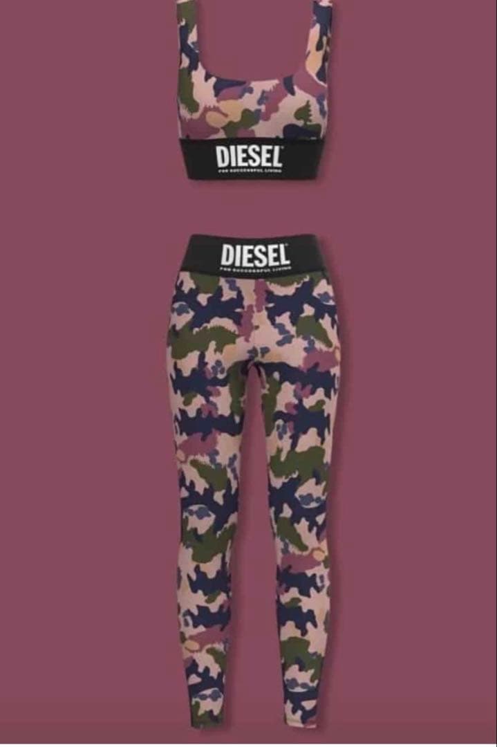 diesel ヨガウェア　セットアップ
