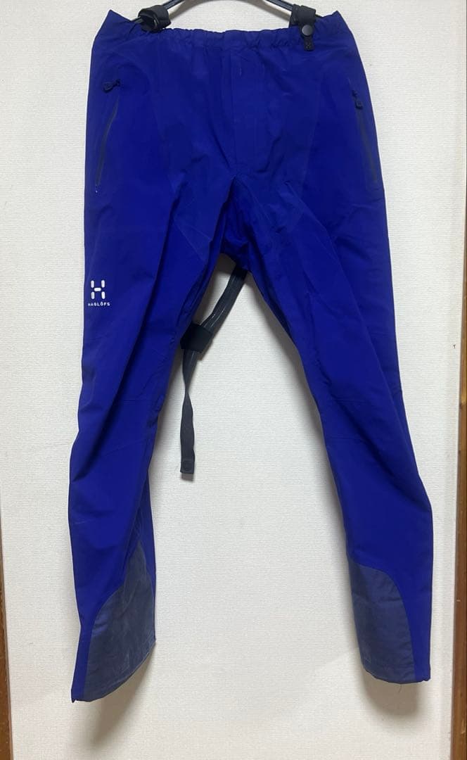 ジャンク品 HAGLOFS ビブパンツ GORE TEX PRO メンズL
