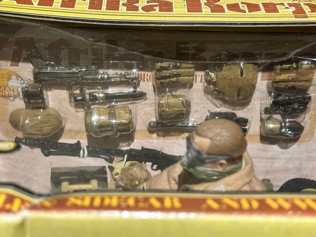 絶版品　1/6サイズ　ドイツ軍アフリカ大隊　サイドカー