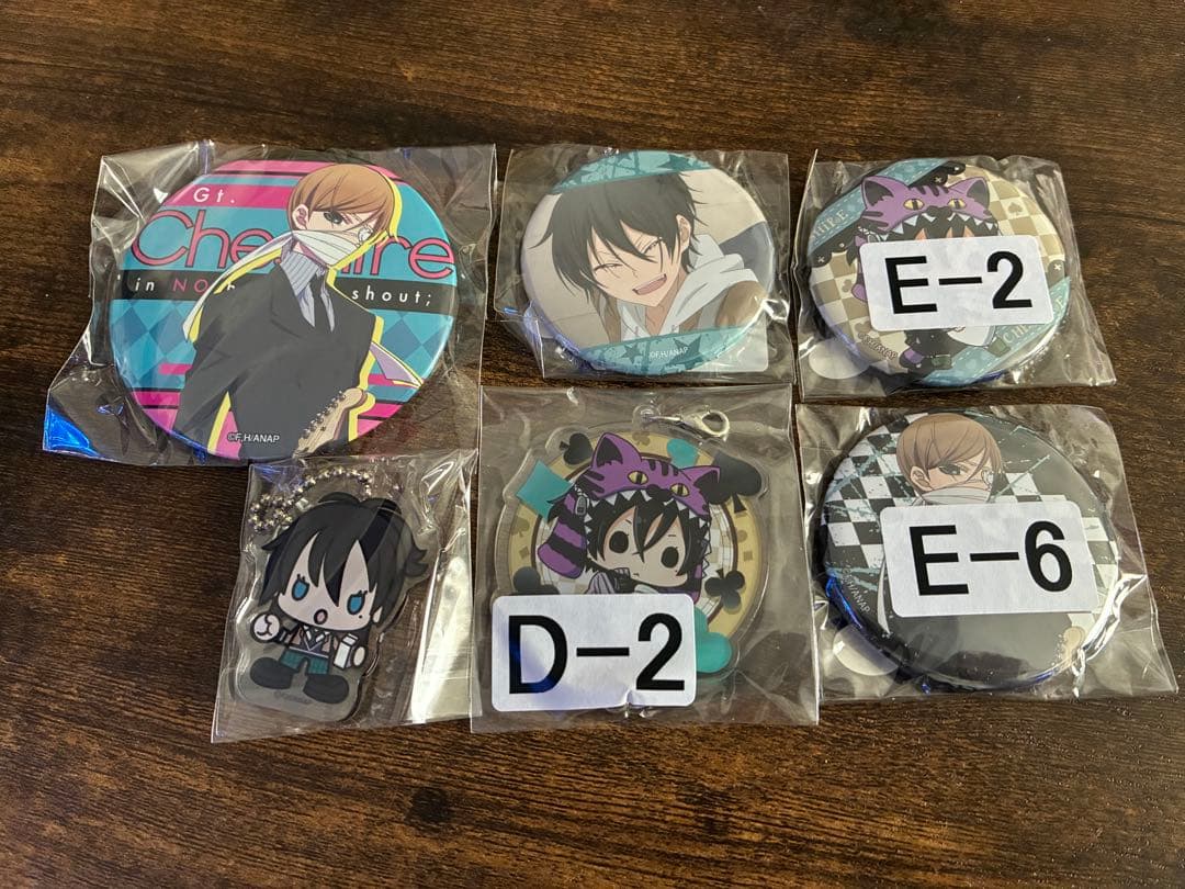 覆面系ノイズ　⭐︎杠花奏　ユズ⭐︎ ドでか缶バッジ　くじ　缶バッジ　アクキー
