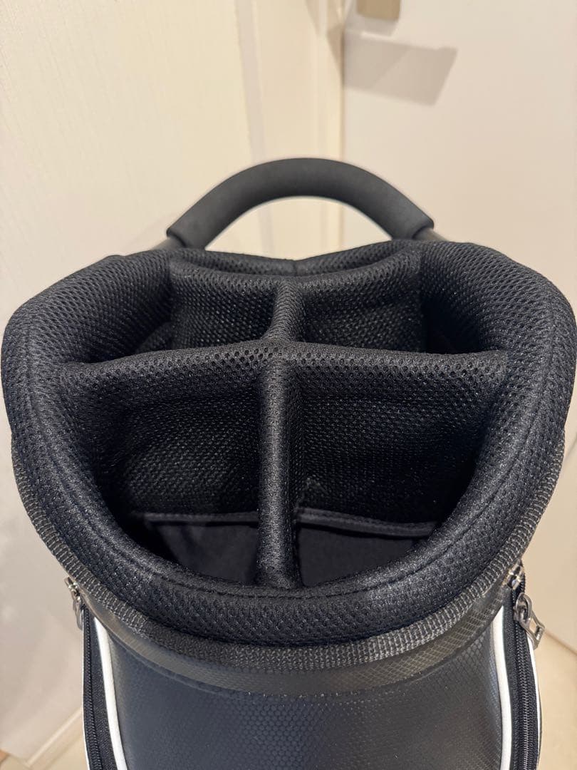 【美品】PUMA ゴルフバッグ・キャディバッグ 白/黒
