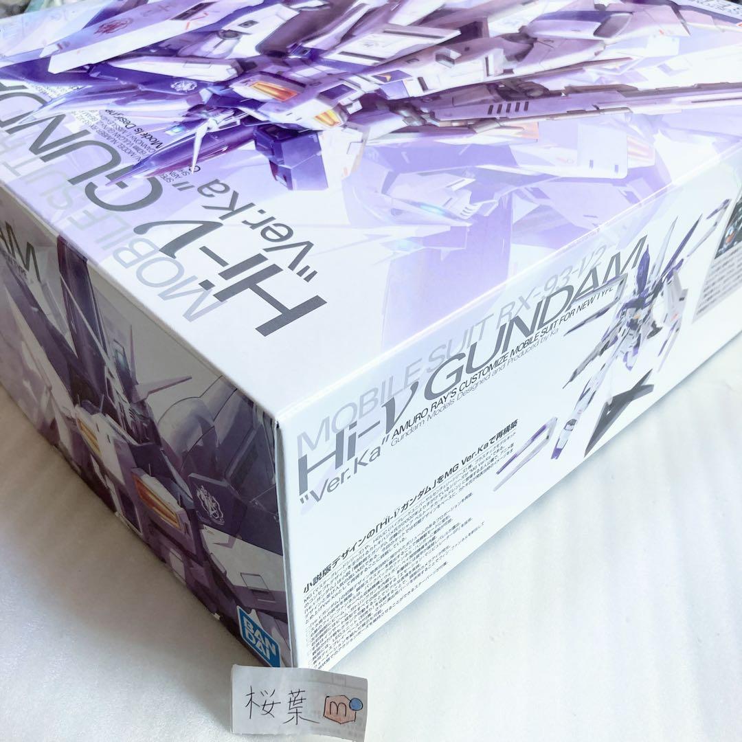 ガンダム逆襲のシャア ガンプラ mg Hi νガンダム Ver Ka. 未組立