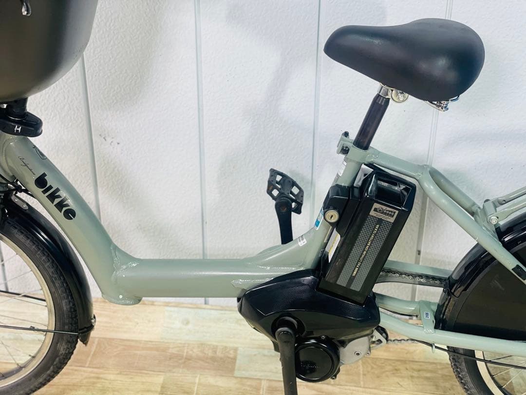 3015ブリヂストン12.8アンペア3人乗り対応子供乗せ　電動アシスト自転車