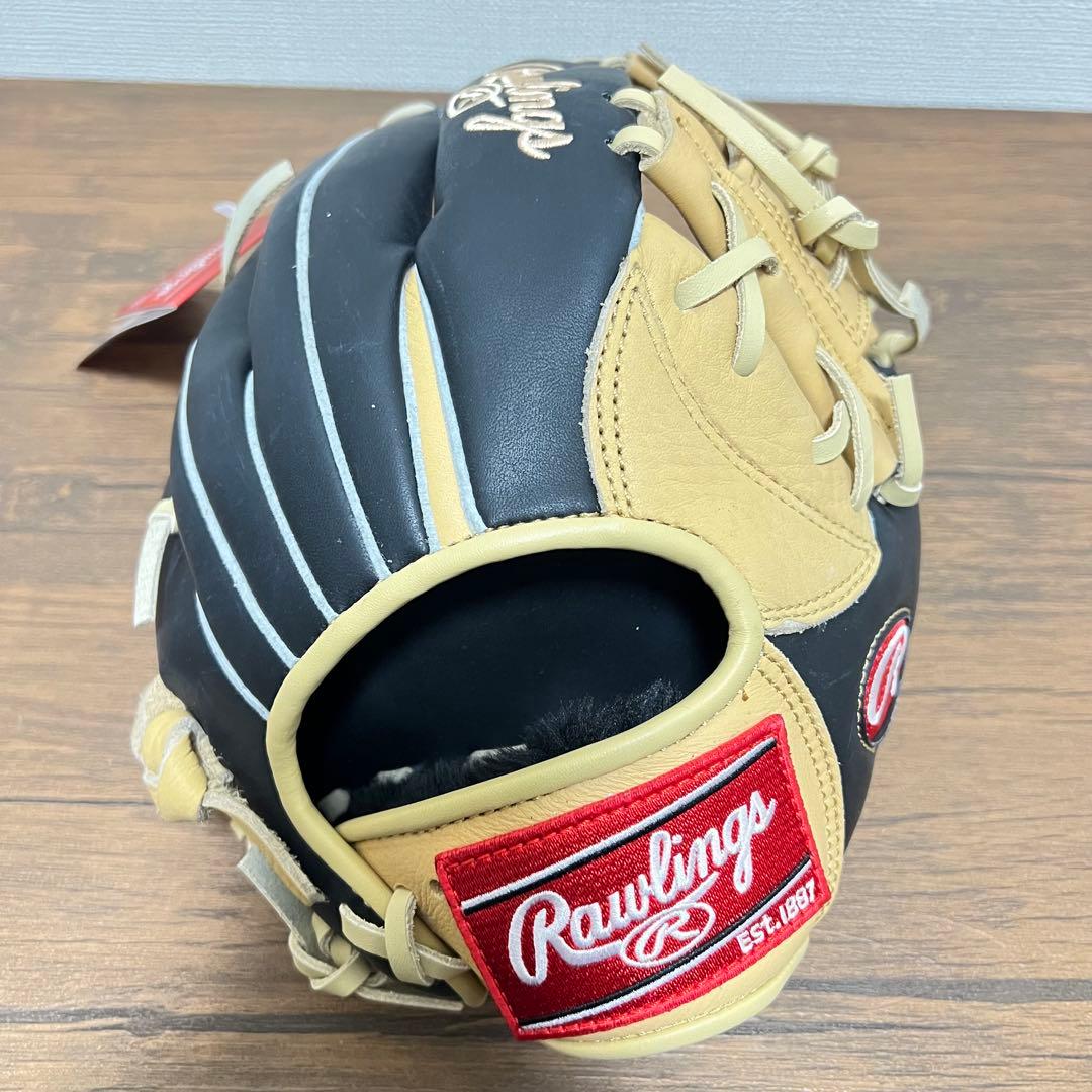 【タグ付き未使用品】一般軟式・グローブ ローリングス 内野用・大人用 キャメル