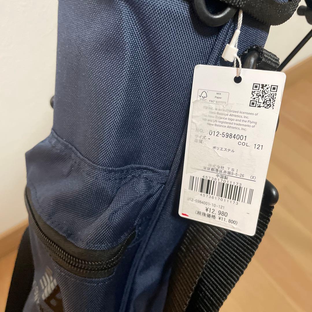 ニューバランスオックス ロゴJQ セルフスタンドバック NAVY