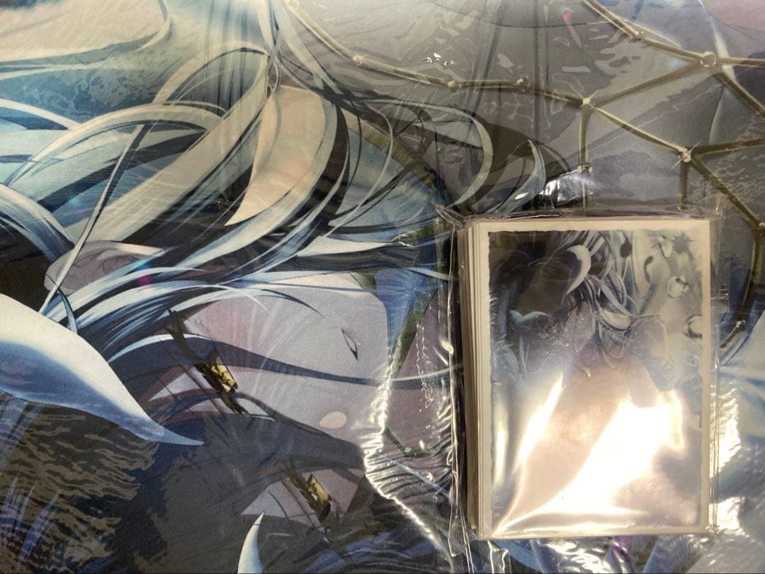 オーバーロード　アルベド　プレイマット　スリーブ　セット