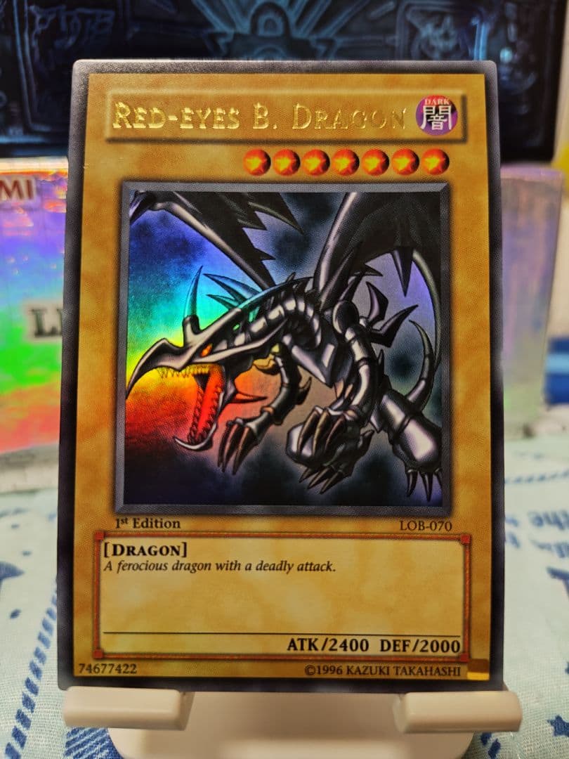 レッドアイズ・ブラックドラゴン旧アジア 1st Edition LOB-070