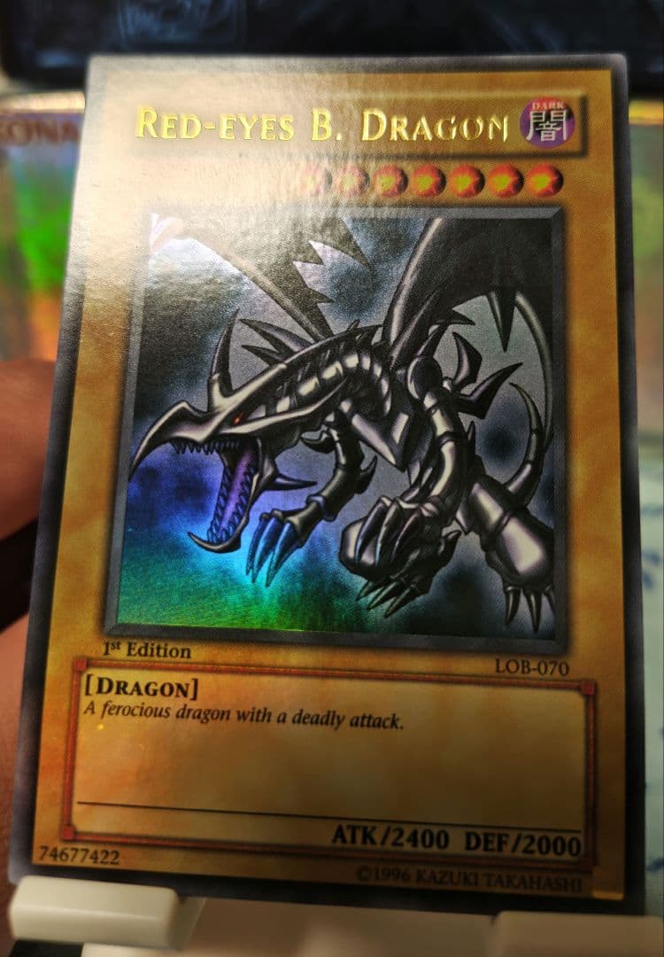 レッドアイズ・ブラックドラゴン旧アジア 1st Edition LOB-070