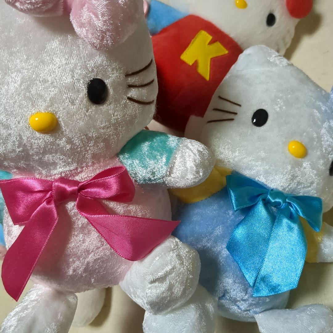 キティちゃんダニエルくんぬいぐるみセット　少し汚れあり