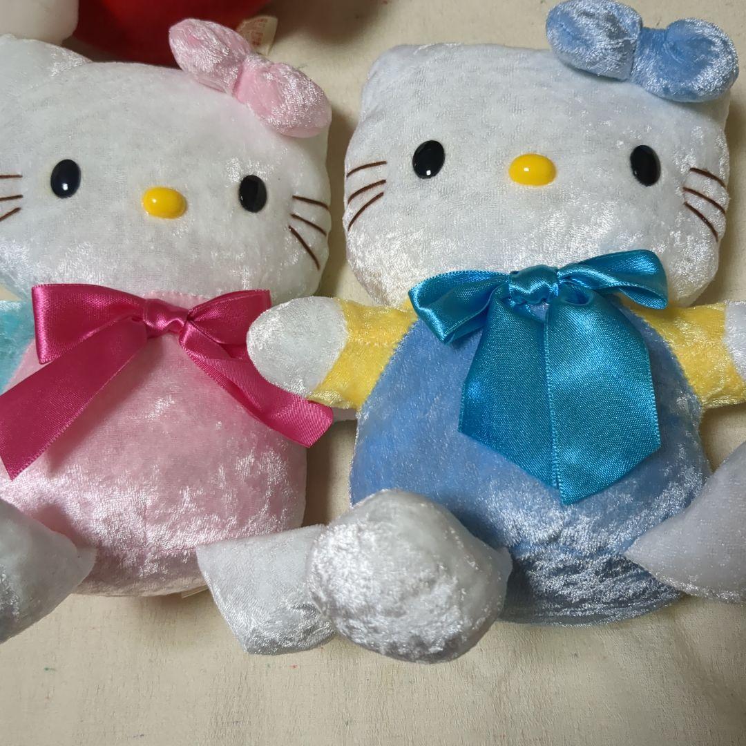 キティちゃんダニエルくんぬいぐるみセット　少し汚れあり