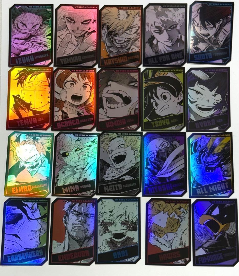 コンプリート　ヒロアカ　ホロカードコレクション　ジャンプショップ