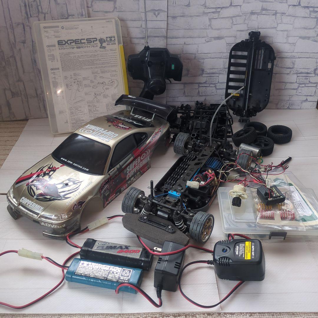 タミヤ　ラジコン　TT01 Nissan Silvia S15プロポセット