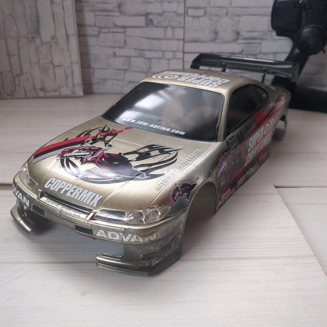 タミヤ　ラジコン　TT01 Nissan Silvia S15プロポセット