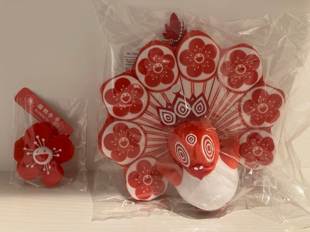 村上隆　囍鵲亭　キジャクくん　キーチェーン　梅　キーホルダー　カイカイキキ　①