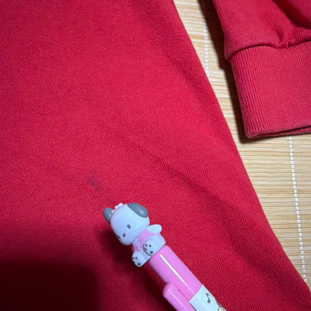 22ss Supreme BURBERRY Rugby ラガーシャツ　L 赤