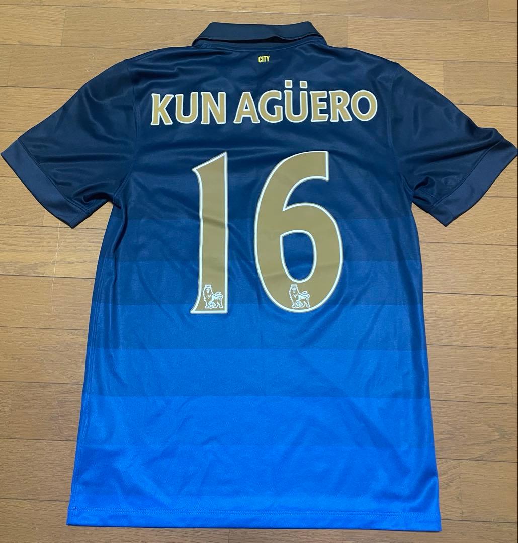 14/15 マンチェスターシティ アグエロ ユニフォーム