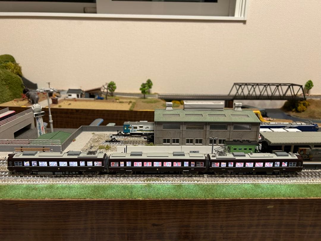 マイクロエース a3364 長野電鉄 2000系 A編成 復活茶色塗装 冬姿