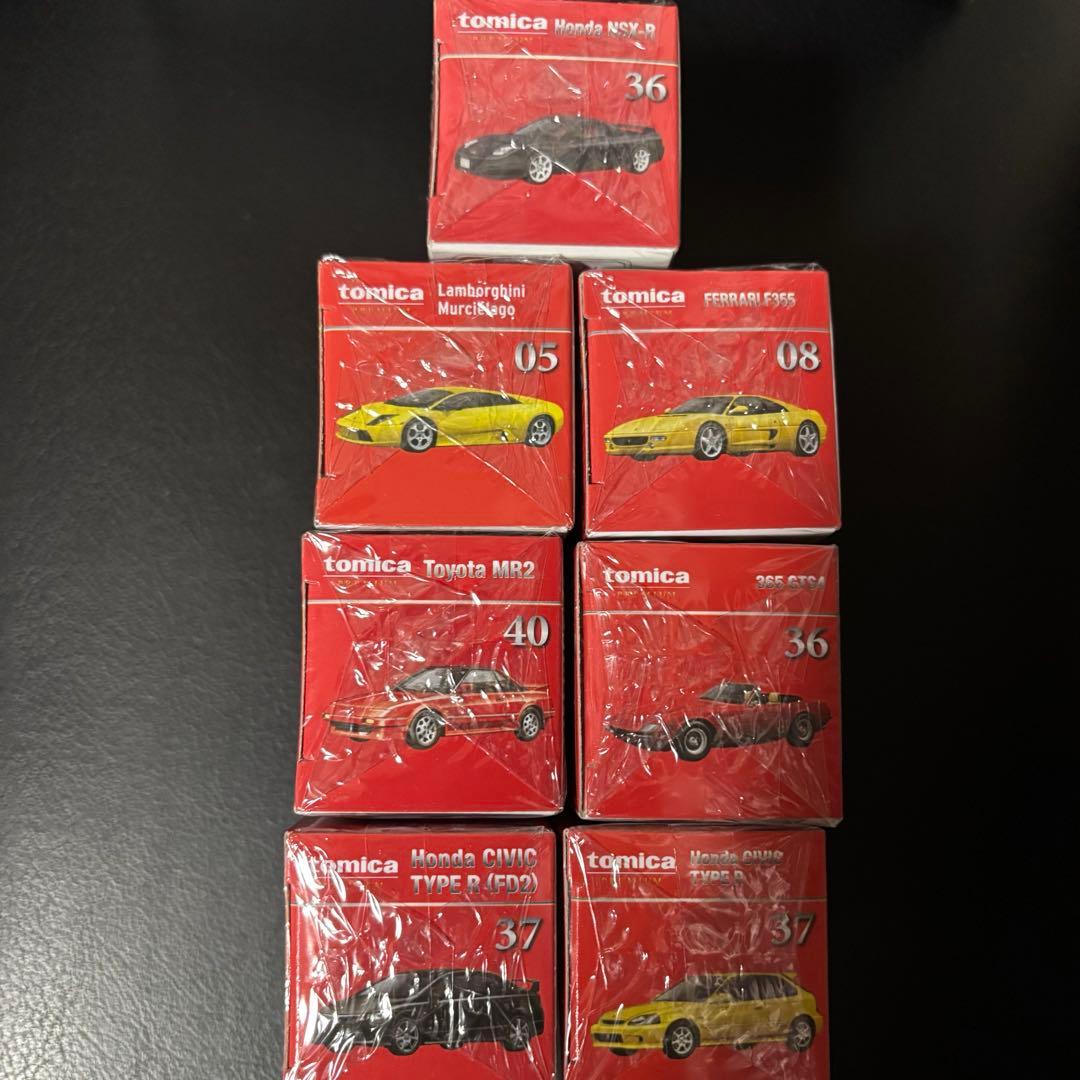 さ*ち様 トミカプレミアム 発売記念仕様 7台セット