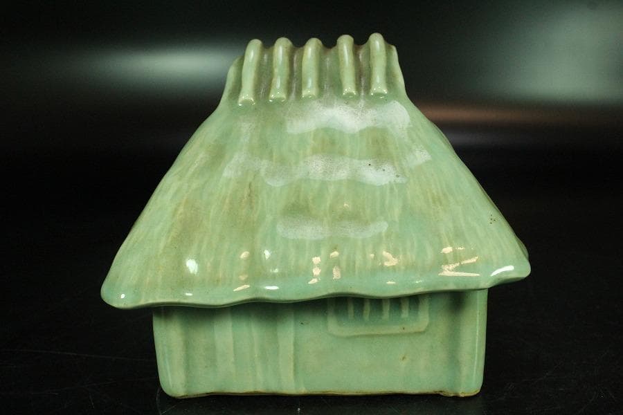 青磁 葛屋 香炉 在印(K-A355)