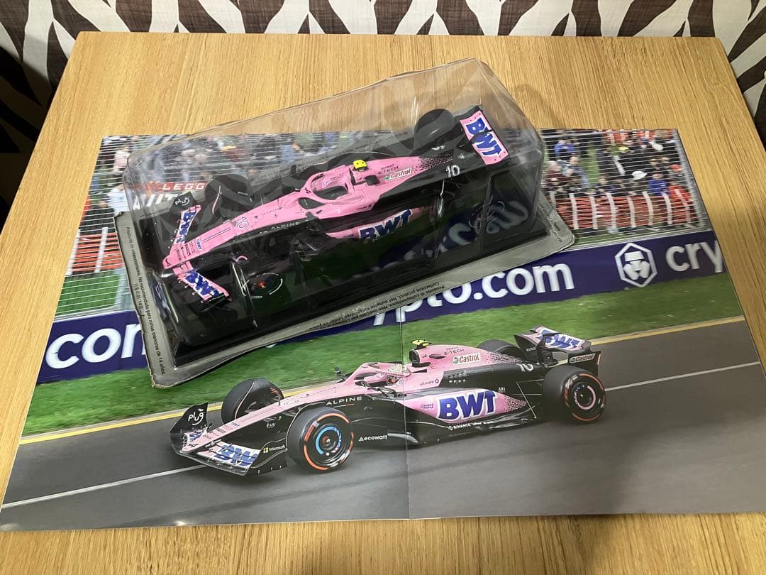 ラスト1台　日本未発売　ビッグスケールF1コレクション　ALPINE A523