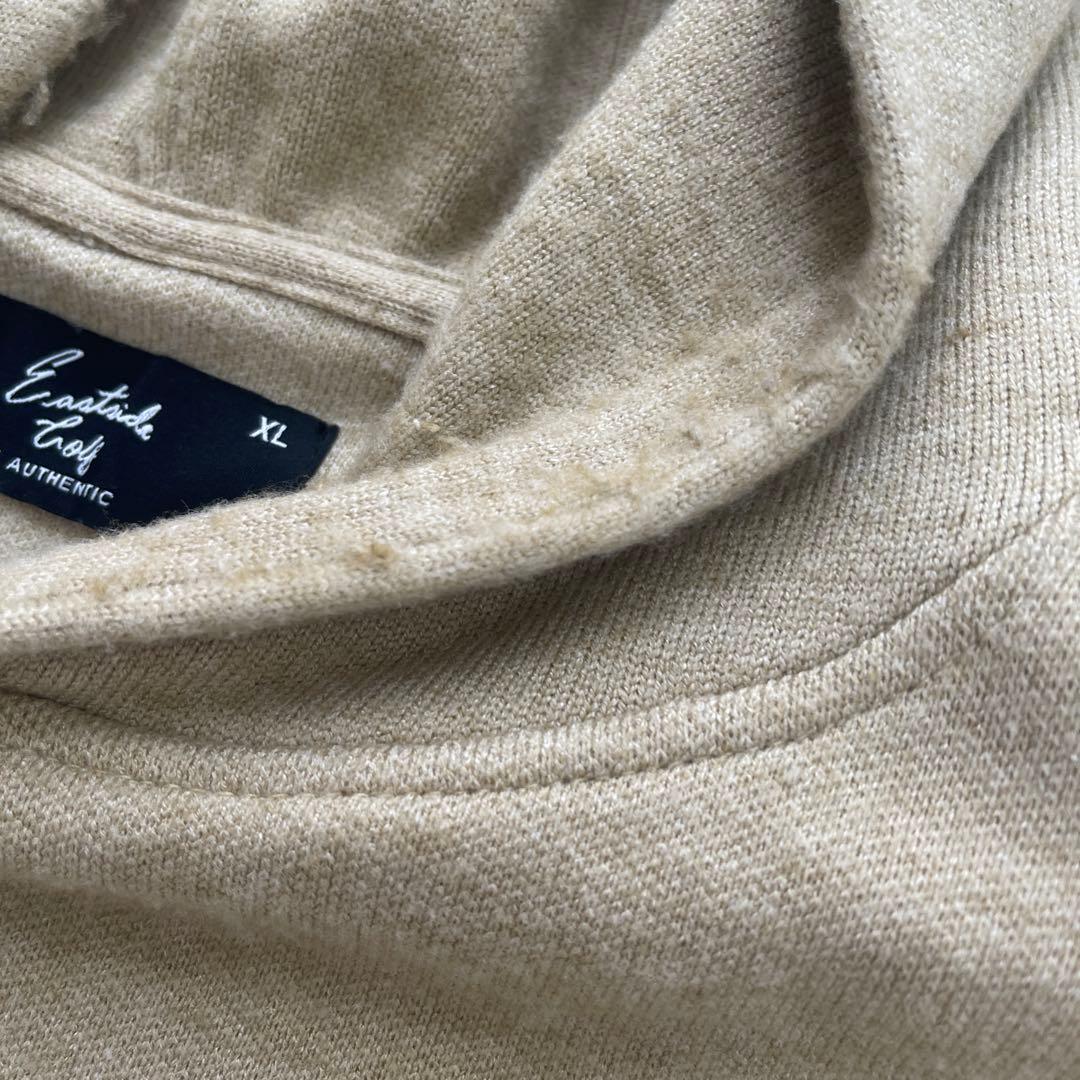 イーストサイドゴルフ　メリノウールセーターパーカー