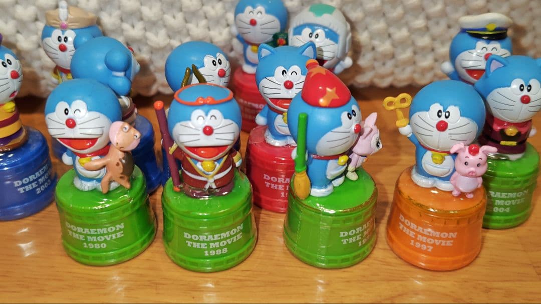 ドラえもん　スタンプ 映画 13体セット　非売品　未使用　＋おまけ　激レア